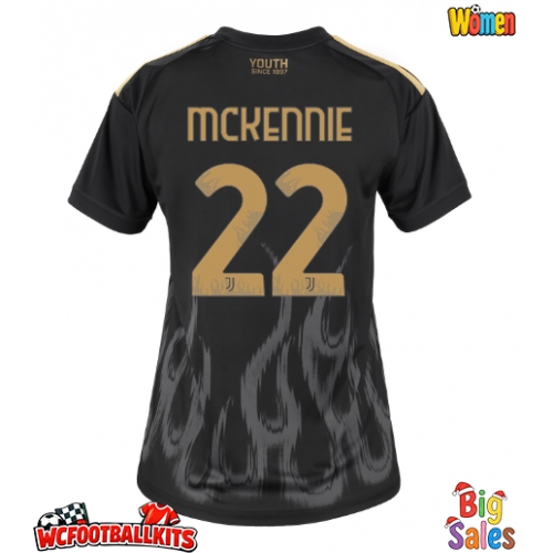 Juventus Weston McKennie #22 Replica Third Stadium Shirt for Women 2026-27 Short Sleeve